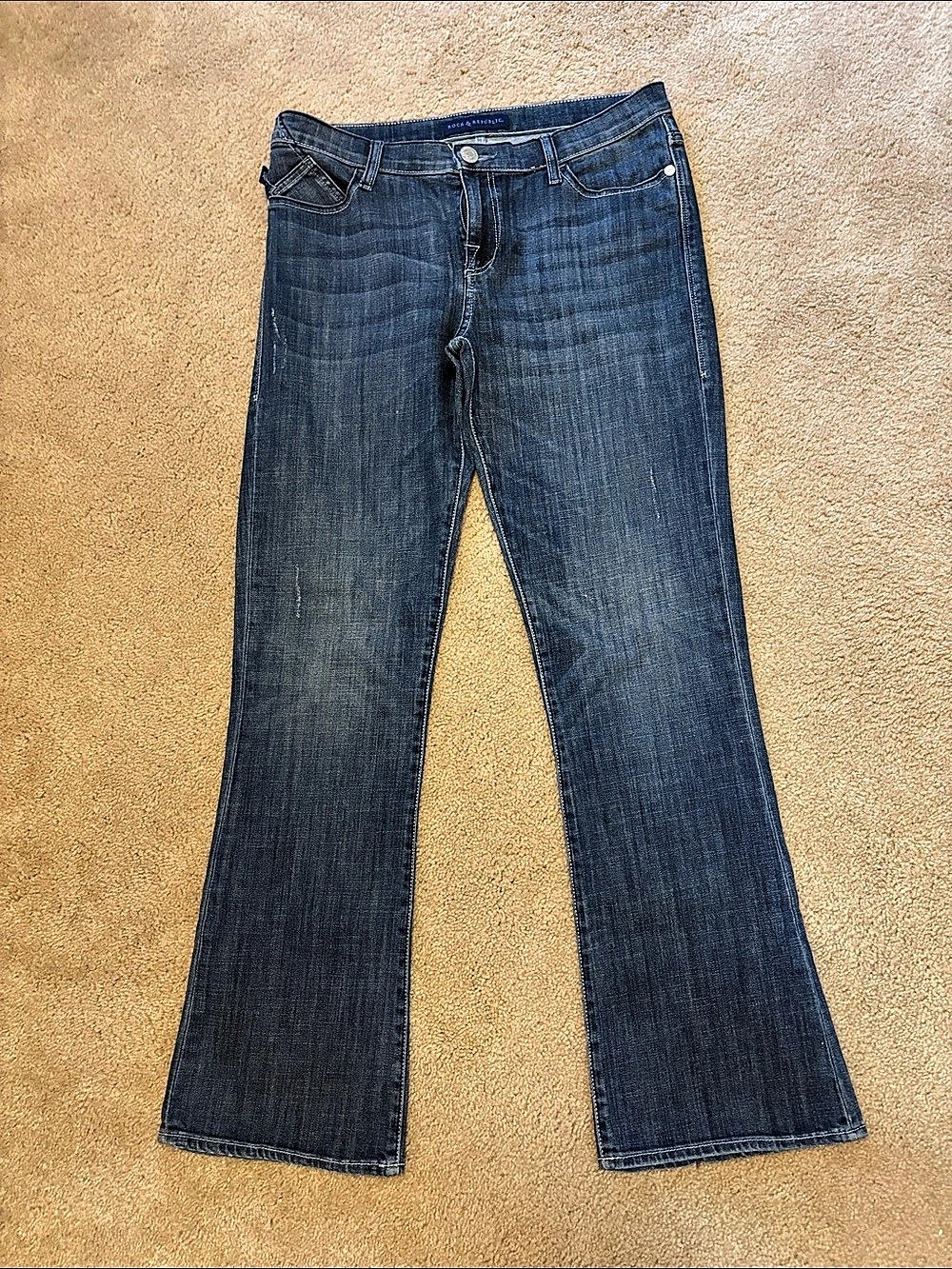 Rock & Republic Kasandra Flare Jeans in Blue